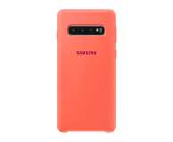 Etui Silicone Cover do Samsung Galaxy S10 pomarańczowe - 478356 - zdjęcie 1